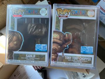 Set van 2 funko popfiguren 25 jaar Sanji Chopper beeld beschikbaar voor biedingen