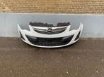 voorbumper opel corsa D 2011 tot 2014 wit + mistlampen, Auto-onderdelen, Gebruikt, Voor, Opel, Ophalen of Verzenden