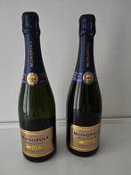 2 flessen Champagne Monopole Heidsieck & Co, Verzamelen, Ophalen, Zo goed als nieuw, Champagne