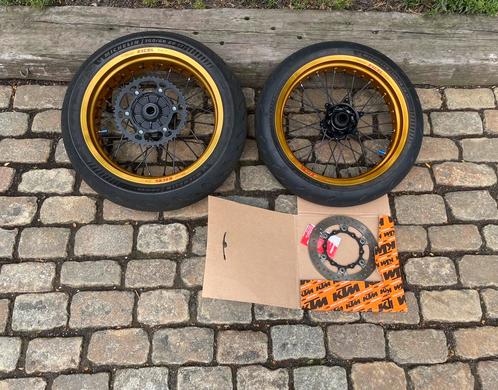 Excel Haan tubeless wheels 17 inch ktm 690 husqvarna 701, Motoren, Onderdelen | Merk-onafhankelijk, Ophalen