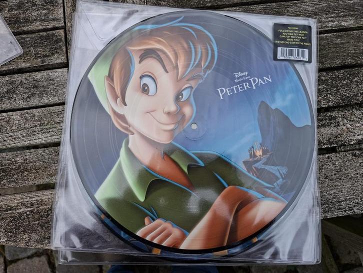 1 LP - music Peter Pan Walt Disney, jaar 2015, Verzamelen, Disney, Zo goed als nieuw, Overige typen, Peter Pan of Pinokkio, Ophalen of Verzenden
