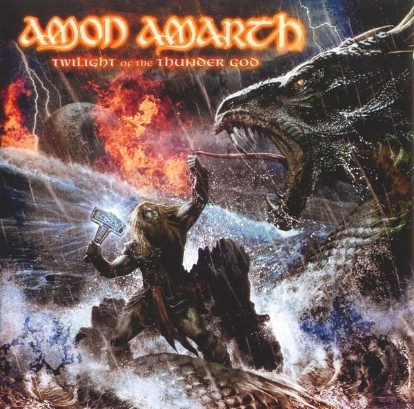 CD Amon uit , Twilight of the thunder god, Cd's en Dvd's, Cd's | Hardrock en Metal, Zo goed als nieuw, Ophalen of Verzenden