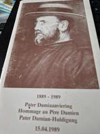 1889 - 1989 Pater Damiaan, Boeken, Ophalen