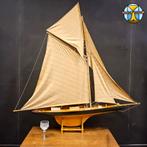 Grote zeilschip /zeilboot America's Cup Columbia 1901 L199cm, Ophalen of Verzenden, Zo goed als nieuw