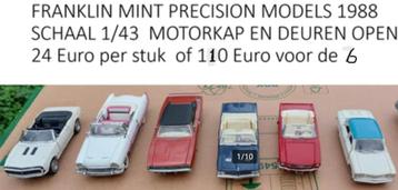FRANKLIN MINT PRECISION MODELS 1/43 beschikbaar voor biedingen