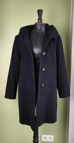 manteau femme avec col noir D'Auvry Exclusive, taille 44, Noir, Taille 42/44 (L), Enlèvement ou Envoi