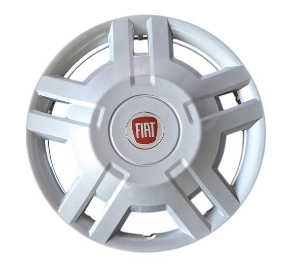 Wieldop Fiat Ducato Rood 15 inch (set van 4 stuks), Auto diversen, Auto-accessoires