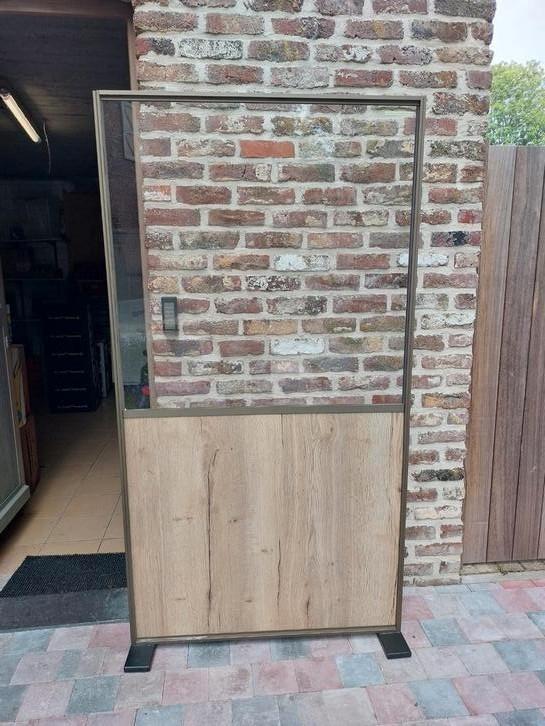 Terras-scherm, Jardin & Terrasse, Écrans de jardin, Comme neuf, Synthétique, 150 à 200 cm, 100 à 150 cm, Enlèvement