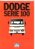 DODGE SERIE 100, Boeken, Ophalen of Verzenden, Zo goed als nieuw
