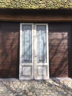 Hoge antieke dubbele ensuite deuren  !!!, Doe-het-zelf en Bouw, Deuren en Vliegenramen, Ophalen, Gebruikt, Glas