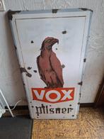 Vox Bar. Royal hunt, geëmailleerde plaat Crahait 1937, Verzamelen, Ophalen, Gebruikt, Reclamebord, Plaat of Schild, Overige merken