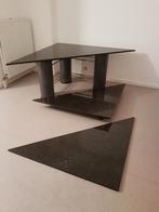 Bureau/console gepolijst Belgisch hardsteen+salontafel+table, Ophalen, Gebruikt