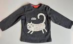 Longsleeve meisje met poesje - mt 62, Meisje, Ophalen of Verzenden, Zo goed als nieuw, Hema