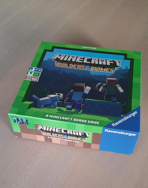 Minecraft bordspel Ravensburger, Hobby en Vrije tijd, Gezelschapsspellen | Bordspellen, Zo goed als nieuw, Een of twee spelers