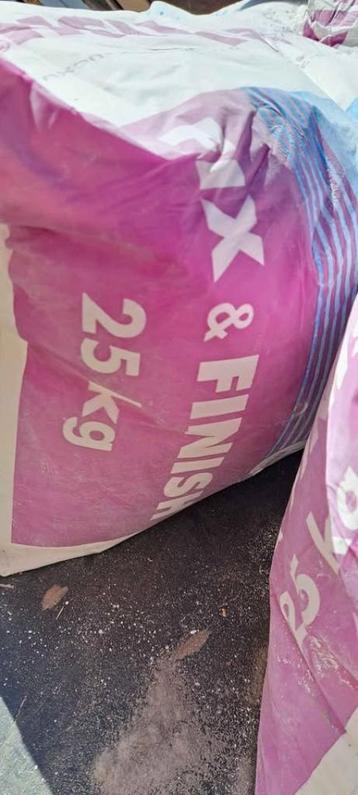 Fixfinish Fix finish 2x 25 kilo mag Weeg voor 30 Euro  In de, Enlèvement, Neuf, Autres matériaux