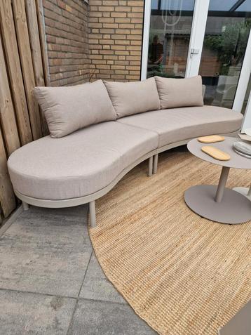 Japandi loungeset Latte Beige 280cm organisch beschikbaar voor biedingen