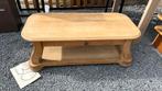 Volhouten salontafel met schuif, Huis en Inrichting, Ophalen