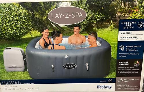 Lay-Z-Spa Hawaii Hydrojet Pro bubbelbad, Tuin en Terras, Jacuzzi's, Nieuw