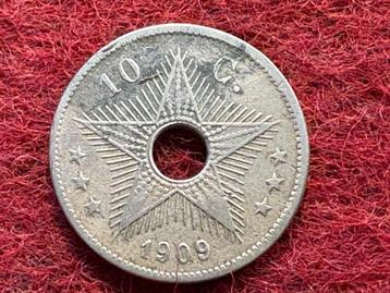Belgisch Congo - 10 centiem 1909 (#019#) beschikbaar voor biedingen