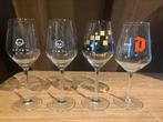 Lot 4 officiële Duvel wijnglazen, Ophalen of Verzenden, Zo goed als nieuw