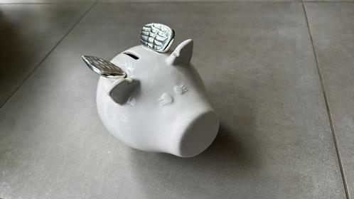 OINK! SPAARPOT SALT & PEPPER. KERAMIEK. ANGEL WINGS., Verzamelen, Spaarpotten, Zo goed als nieuw, Ophalen of Verzenden