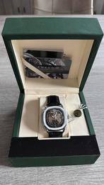 Herenhorloge nieuw, Overige merken, Leer, Staal, Polshorloge