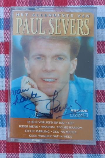 Cassette// PAUL SEVERS // Het allerbeste van// gesigneerd beschikbaar voor biedingen