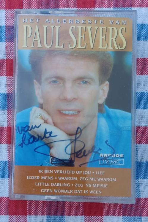Cassette// PAUL SEVERS // Het allerbeste van// gesigneerd, Cd's en Dvd's, Cassettebandjes, Ophalen of Verzenden