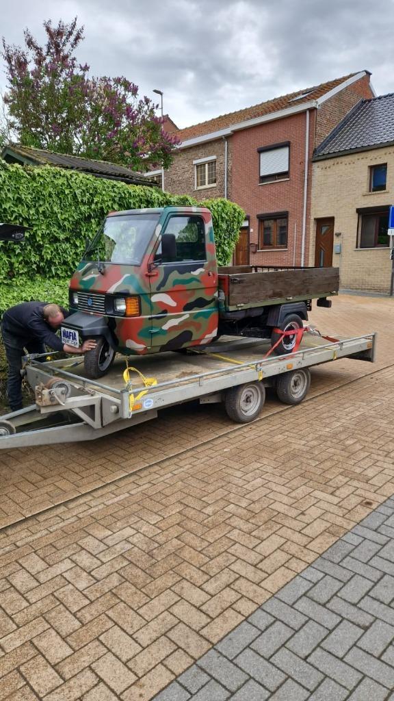 Vespa piaggo, Fietsen en Brommers, Scooters | Piaggio, Gebruikt, Klasse B (45 km/u), Tweetakt, Ophalen