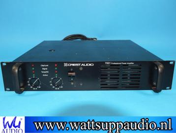 Crest 7001 P.A Amplificateur professionnel 2 canaux, Autres marques, Enlèvement ou Envoi, 120 watts ou plus, Stéréo