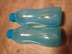 Tuperware 2 grote waterflessen van 750 ml, Enlèvement ou Envoi, Neuf, Bleu, Bol ou Canette
