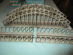 Marklin Pont 7163 + 2 x 7162, Enlèvement ou Envoi, Utilisé, Pont, Tunnel ou Bâtiment, Märklin