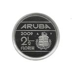 Aruba, 2 1/2 Florin 2009, BU. Enkel in sets., Ophalen of Verzenden, Noord-Amerika, Losse munt