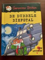 Geronimo Stilton - DE DUBBELE DIEFSTAL - MINI MYSTERIES, Ophalen of Verzenden, Zo goed als nieuw, Geronimo Stilton