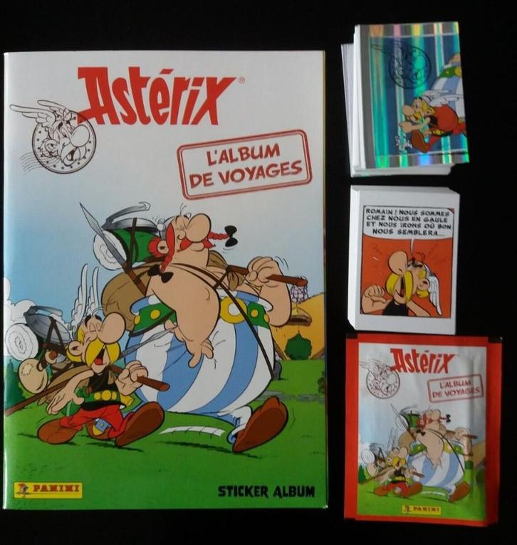 Panini : Astérix album de voyages - stickers ou cartes, Boeken, Stripverhalen, Ophalen of Verzenden