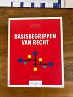 Handboek basisbegrippen van recht, Boeken, Studieboeken en Cursussen, Verzenden, Zo goed als nieuw, Hoger Onderwijs