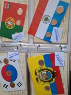 Uniek aanbod 43 landen met 3 vergulde munten per land, Ophalen, Munten