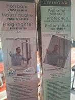 4 vliegenramen, Enlèvement