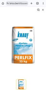 Lot de 19 sacs colle MAP Knauf PERLFIX T – 25 kg, Enlèvement ou Envoi
