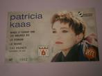 Patricia Kaas concertticket 1990, Ophalen of Verzenden, Gebruikt, Overige typen