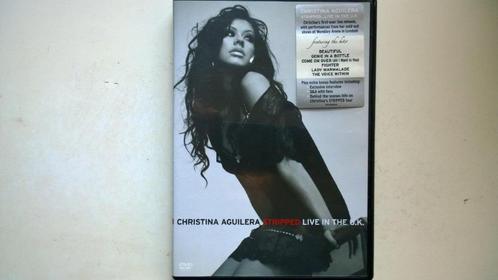 Christina Aguilera - Stripped Live In The U.K. (DVD), Cd's en Dvd's, Dvd's | Muziek en Concerten, Zo goed als nieuw, Muziek en Concerten