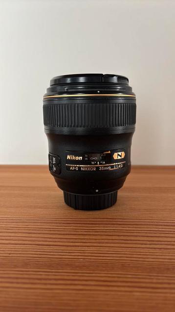 Af-s nikkor 35mm 1:1.4G beschikbaar voor biedingen