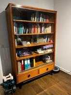 Vintage vitrinekast, Ophalen, Gebruikt, 100 tot 150 cm, 150 tot 200 cm