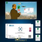 ONLINE DRONEOPLEIDINGEN + ONLINE EXAMEN, Enlèvement ou Envoi, Neuf, Drone avec caméra