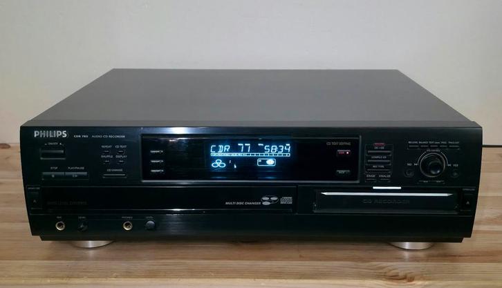 Philips CDR-785 cd recorder/speler, Audio, Tv en Foto, Cd-spelers, Zo goed als nieuw, Philips, Ophalen of Verzenden
