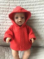 296. Babyborn: Nieuw rood jasje, Ophalen of Verzenden, Nieuw, Babypop