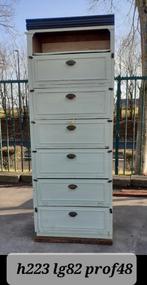 Ancien meuble a clapet bois 1900, Enlèvement