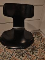 Arne Jacobsen bureaustoel zwart goede staat, Ophalen, Gebruikt, Zwart, Bureaustoel