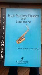 Huit petites etudes pour saxophone- Schott Frères, Ophalen of Verzenden