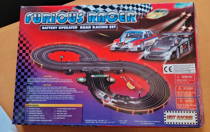 Racebaan met Alfa Romeo en Mercedes NIEUW, Verzamelen, Automerken, Motoren en Formule 1, Nieuw, Auto's, Ophalen of Verzenden